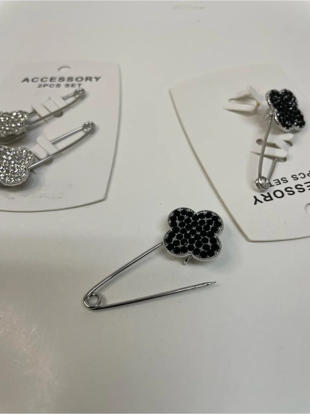Sliver and Black Clover 2 piece Sets